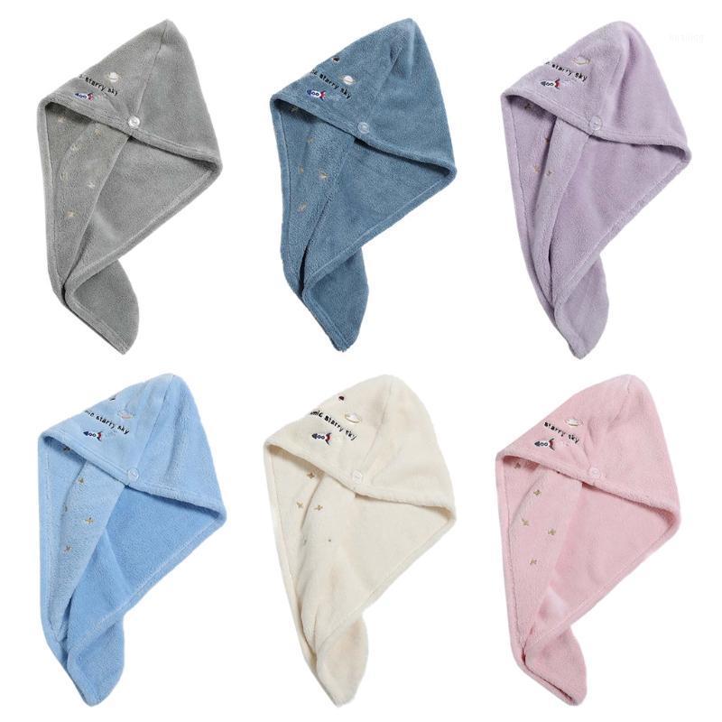 Women Coral Velvet Microfiber Hair Towel Wrap Turban Cap Cute Cartoon Rocket Planet Embroidery Super Absorbent Anti-Frizz1
Women Coral Velvet Microfiber Hair Towel Wrap Turban Cap Cute Cartoon Rocket Planet Embroidery Super Absorbent Anti-Frizz1
