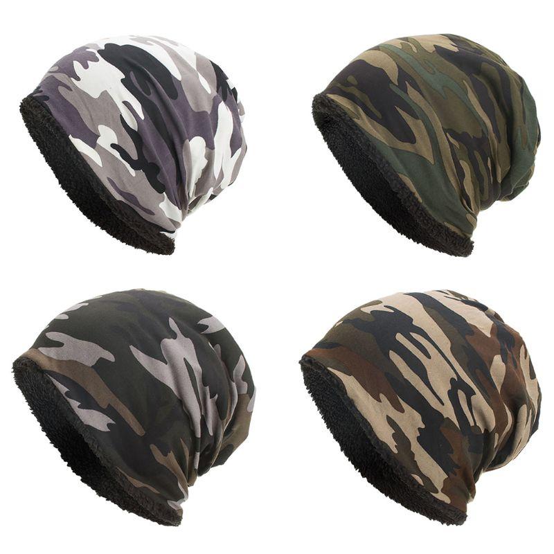 Men Women Winter Warm Cotton Baggy Beanie Hat Camouflage Print Thick Faux Fleece Lining Cold Weather Snow Ski Skull Cap
Men Women Winter Warm Cotton Baggy Beanie Hat Camouflage Print Thick Faux Fleece Lining Cold Weather Snow Ski Skull Cap