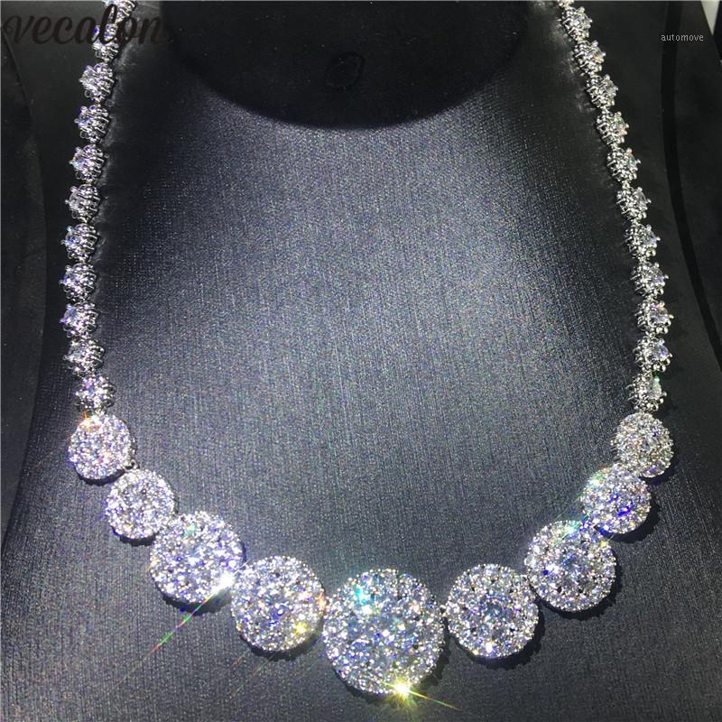 Vecalon Dexule waltz Necklace White Gold Filled cz Evening Party necklaces for Women Bridal Wedding Accessories Jewelry1
Vecalon Dexule waltz Necklace White Gold Filled cz Evening Party necklaces for Women Bridal Wedding Accessories Jewelry1