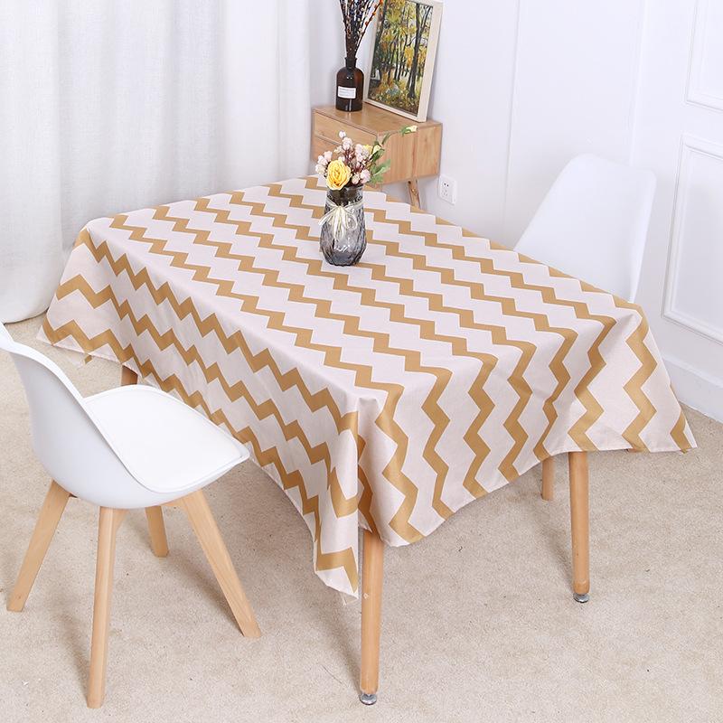 Geometric Wave Pattern Nordic Tablecloth Home Waterproof Cotton Linen Table Cloth Coffee Table Cover Ins Wind Tablecloth
Geometric Wave Pattern Nordic Tablecloth Home Waterproof Cotton Linen Table Cloth Coffee Table Cover Ins Wind Tablecloth