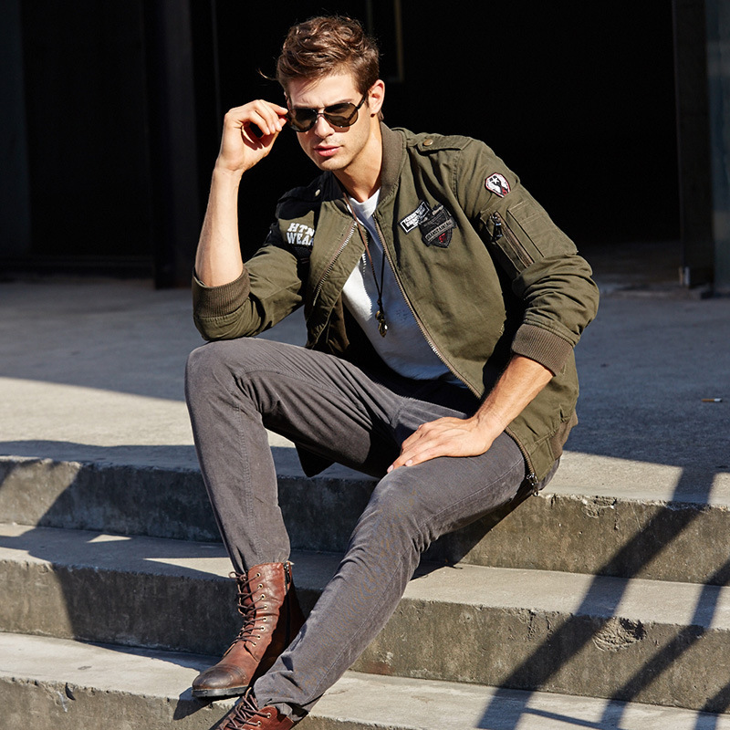 2021 New Tactical Military-style Men's Turtleneck Army Chaquette Pilot Motorcycle Autumn Jacket T12e, Black
2021 New Tactical Military-style Men's Turtleneck Army Chaquette Pilot Motorcycle Autumn Jacket T12e, Black