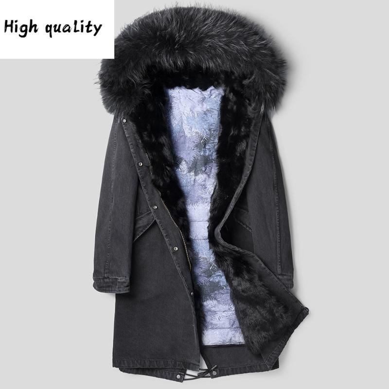Parka Lamb Real Liner Down Winter Jacket Men Raccoon Fur Collar Long Coat Plus Size F-XD-1913MY 1192, Black
Parka Lamb Real Liner Down Winter Jacket Men Raccoon Fur Collar Long Coat Plus Size F-XD-1913MY 1192, Black