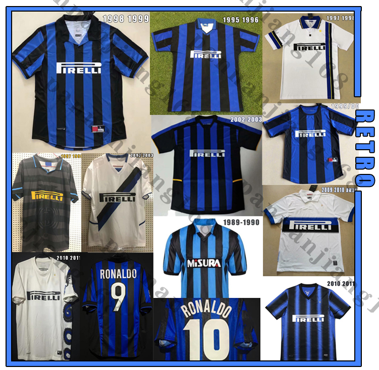 89 97 98 00 retro Soccer Jersey Ronaldo Milito Baggio Crespo Vieri Sneijder Zanetti Vieira Batistuta Vintage football shi, Black;yellow
89 97 98 00 retro Soccer Jersey Ronaldo Milito Baggio Crespo Vieri Sneijder Zanetti Vieira Batistuta Vintage football shi, Black;yellow