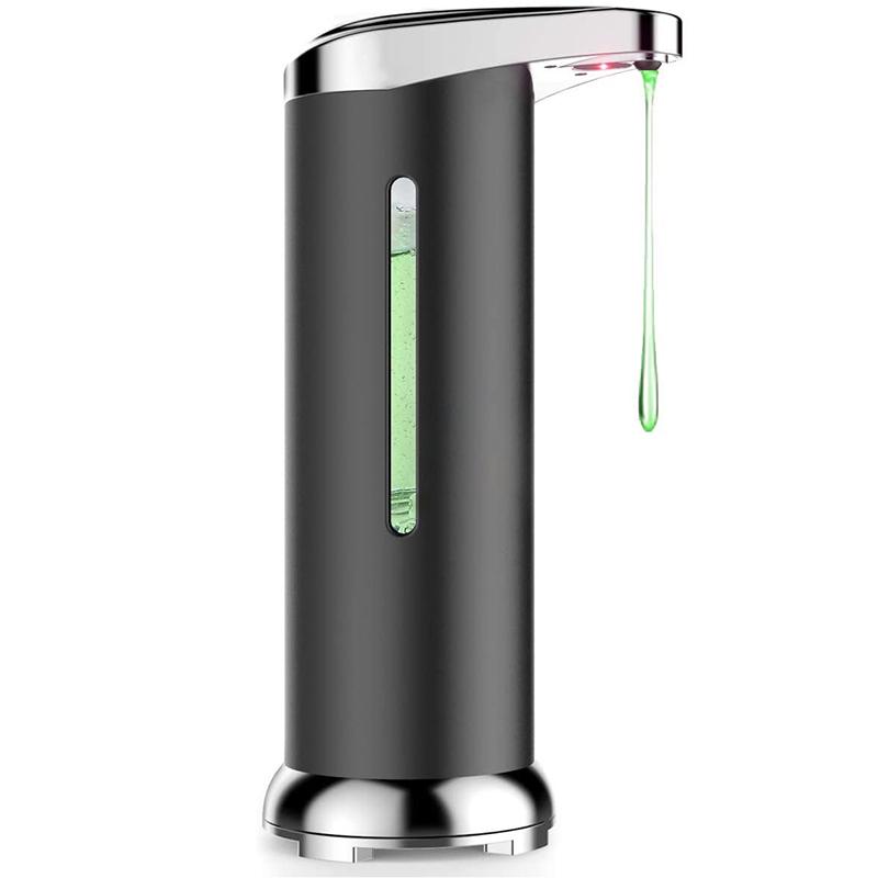 Automatic Soap Dispenser,Touchless Soap Dispenser Equipped with Stainless Steel,Infrared Motion Sensor, Black
Automatic Soap Dispenser,Touchless Soap Dispenser Equipped with Stainless Steel,Infrared Motion Sensor, Black