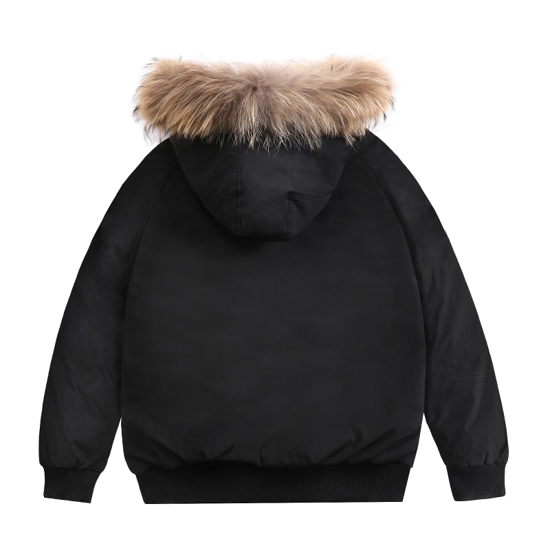 Plus size Men's Down Jacket Fashion Hooded Winter Warm Man Coats High Quality 70% White Duck Down Men Short Thick Coat 201128