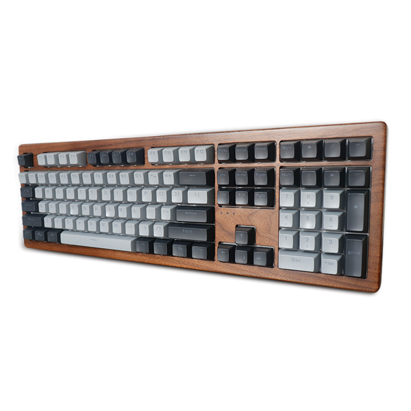 Alopow AOPO 108 100% Mechanical keyboard wooden case rgb light type c usb with software programmable hot swappable cherry switch
Alopow AOPO 108 100% Mechanical keyboard wooden case rgb light type c usb with software programmable hot swappable cherry switch