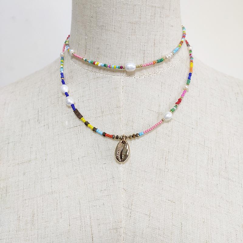 Fashion Bohemia Baroque Pearl Choker Necklace for Women Rainbow Handmade Beaded Genuine Pearl Necklace Statement Wedding Jewelry
Fashion Bohemia Baroque Pearl Choker Necklace for Women Rainbow Handmade Beaded Genuine Pearl Necklace Statement Wedding Jewelry