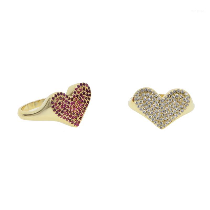 Fashion Crystal Heart Shaped Wedding Rings Women's cz Zircon Engagement Rings Glamour heart Jewelry1
Fashion Crystal Heart Shaped Wedding Rings Women's cz Zircon Engagement Rings Glamour heart Jewelry1