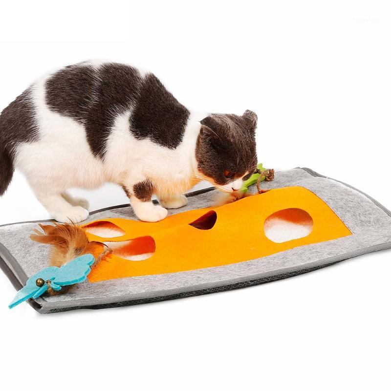 Cat Sleeping Bag Bed Tunnel Toy Hide Seek Blanket For Cat Puppy With Sound Paper Hit Hamster Vocal Puzzle Toy Pet Playmate1
Cat Sleeping Bag Bed Tunnel Toy Hide Seek Blanket For Cat Puppy With Sound Paper Hit Hamster Vocal Puzzle Toy Pet Playmate1