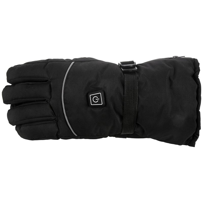 Winter Outdoor Sports Rechargeable Battery Heating Gloves Three-Speed Thermostat Waterproof Increase Long Warm Heating Gloves, Black
Winter Outdoor Sports Rechargeable Battery Heating Gloves Three-Speed Thermostat Waterproof Increase Long Warm Heating Gloves, Black