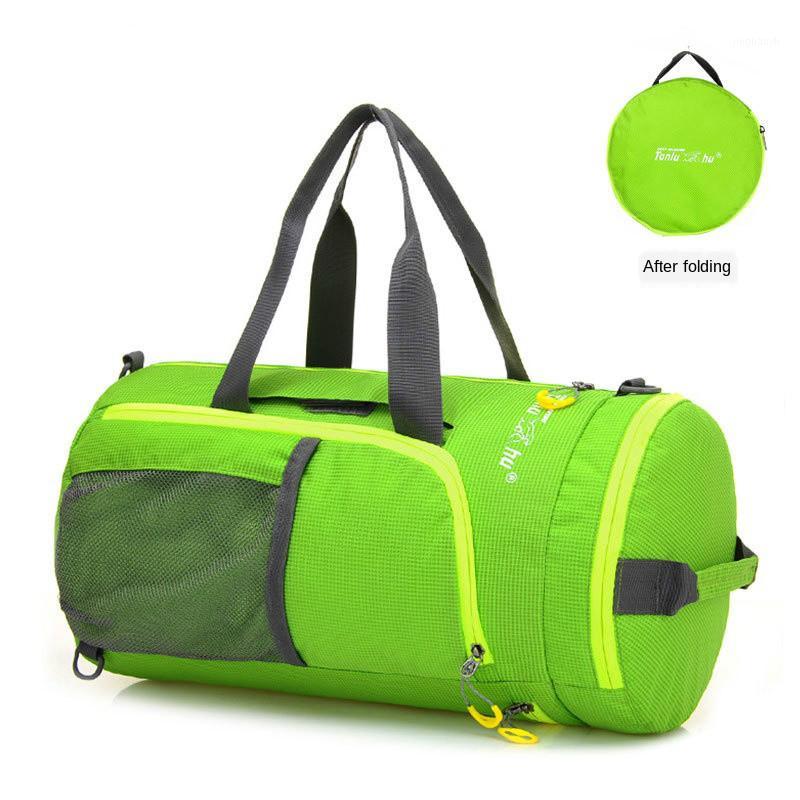 FGOIBALL Multifunctional waterproof folding bag travel backpack men and women fitness sports bag Nylon 20-35L1, Green 
FGOIBALL Multifunctional waterproof folding bag travel backpack men and women fitness sports bag Nylon 20-35L1, Green
