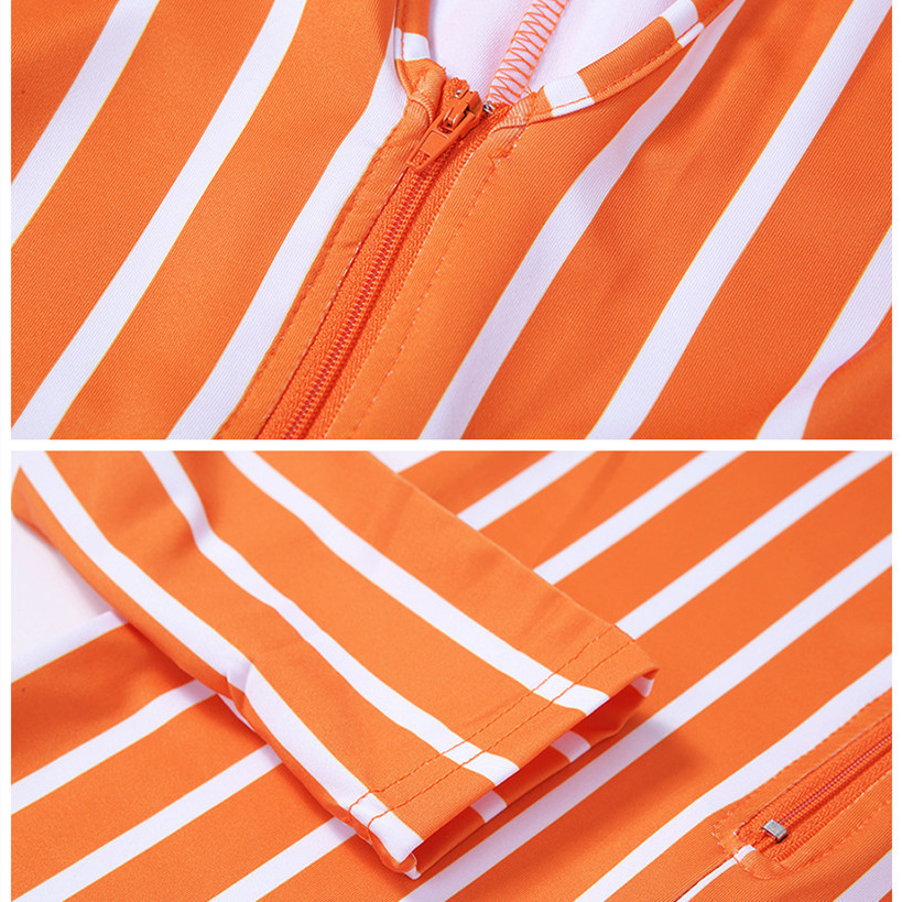 BOOFEENAA Sexy Striped Deep V Long Sleeve Bodycon Jumpsuit Women Clothes Spring Rompers One Piece Club Outfit C87-AE15 T200509