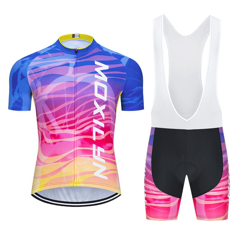 2020 New Cycling Jersey Set Summer Short Sleeve Cycling Clothes Breathable Quick Dry Bicycle Suit Men Mountain Bike Clothing
2020 New Cycling Jersey Set Summer Short Sleeve Cycling Clothes Breathable Quick Dry Bicycle Suit Men Mountain Bike Clothing