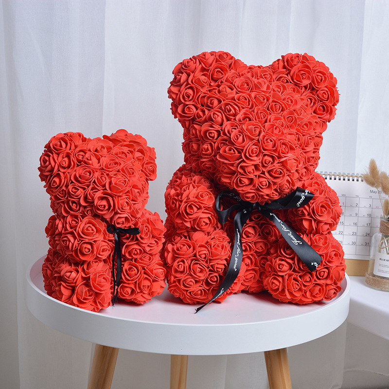 Home Decor 40cm With Heart Big Red Teddi Bear Rose Flower Artificial Decoration Christmas Gifts For Women Valentine's Day Gift 201006
Home Decor 40cm With Heart Big Red Teddi Bear Rose Flower Artificial Decoration Christmas Gifts For Women Valentine's Day Gift 201006