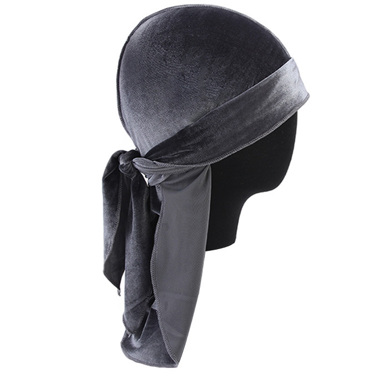 New Fashion Women Breathable Velvet Turban Hat Durag Wigs Doo Headwrap Long Tail Pirate Caps Solid Color Women Hair Accessories, Black
New Fashion Women Breathable Velvet Turban Hat Durag Wigs Doo Headwrap Long Tail Pirate Caps Solid Color Women Hair Accessories, Black
