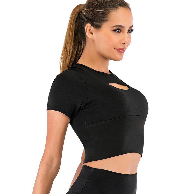 Short-sleeved Running Quick-drying Fitness Suit Female Crop Tops Yoga T-shirts Sportswear Casual Training Running Workout, Orange
Short-sleeved Running Quick-drying Fitness Suit Female Crop Tops Yoga T-shirts Sportswear Casual Training Running Workout, Orange