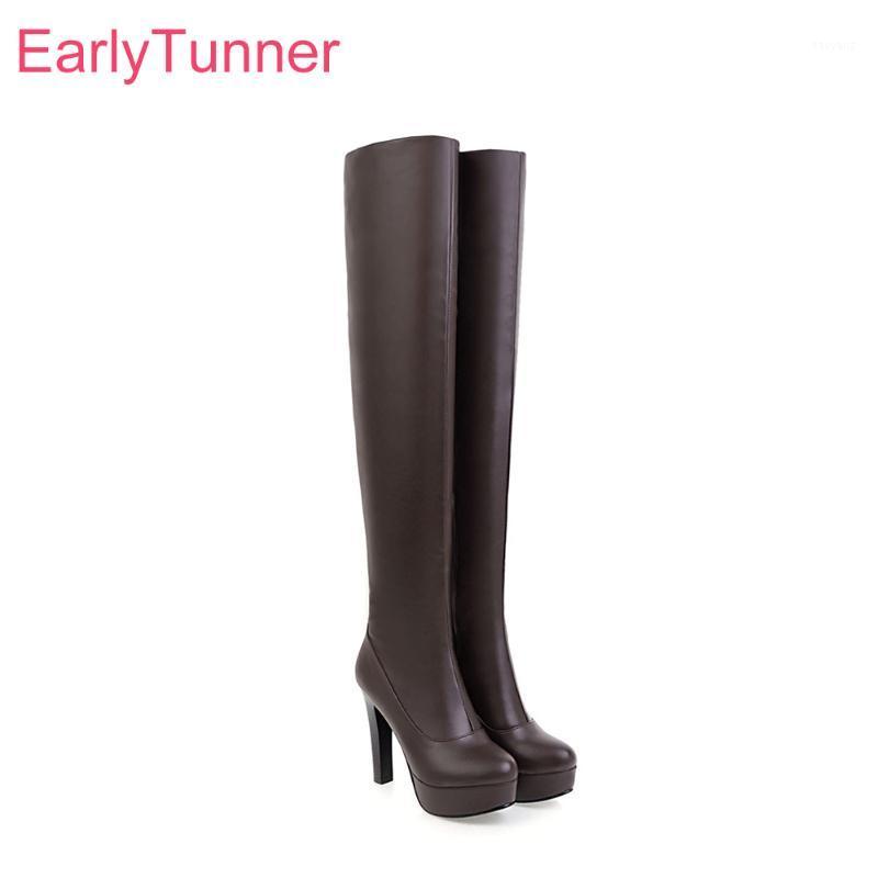 Sale Brand New Winter Sexy Brown Women Thigh High Platform Boots Black Fashion Lady Party Dance Shoes EH299 Plus Big Size 10 431
Sale Brand New Winter Sexy Brown Women Thigh High Platform Boots Black Fashion Lady Party Dance Shoes EH299 Plus Big Size 10 431