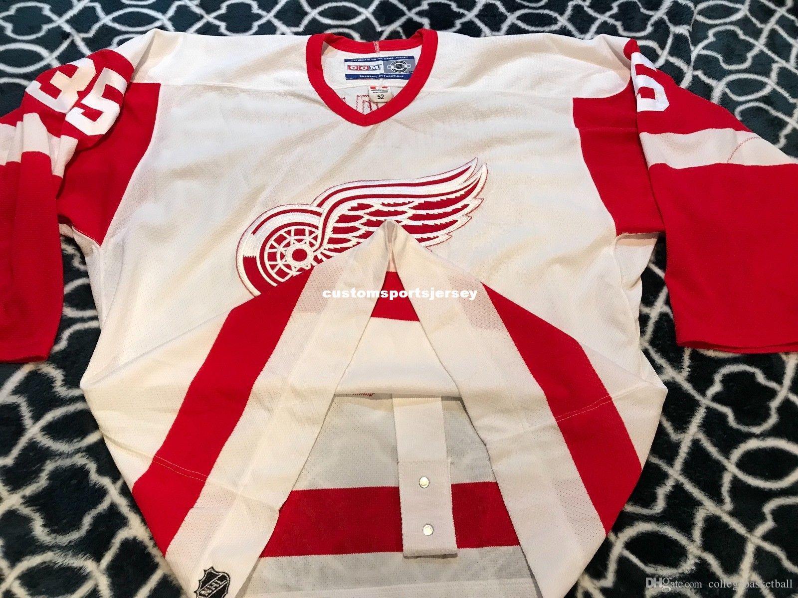 Cheap custom James Howard DETROIT REDWINGS JERSEY New WHITE CCM #35 Mens Personalized stitching jerseys, Black;blue
Cheap custom James Howard DETROIT REDWINGS JERSEY New WHITE CCM #35 Mens Personalized stitching jerseys, Black;blue