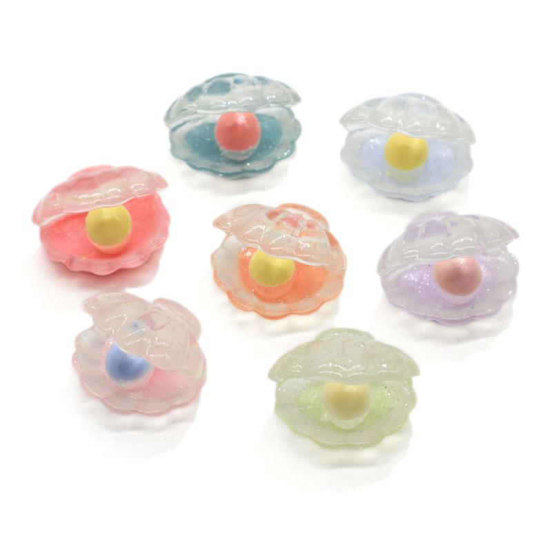 10/100pcs New Fashion Flat Back Resin Pearl Crystal Shell Flatback Resin Cabochon Embellishments For Phone Decoration Hair Bow
10/100pcs New Fashion Flat Back Resin Pearl Crystal Shell Flatback Resin Cabochon Embellishments For Phone Decoration Hair Bow