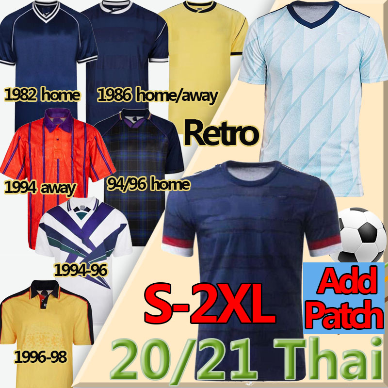 2020 2021 Scotland soccer jersey ROBERTSON FRASER FORREST MCGINN Men+kids kit Retro jerseys 1982 86 94 96 1998 HENDRY LAMBERT football shirt, Retro 1994-96
2020 2021 Scotland soccer jersey ROBERTSON FRASER FORREST MCGINN Men+kids kit Retro jerseys 1982 86 94 96 1998 HENDRY LAMBERT football shirt, Retro 1994-96