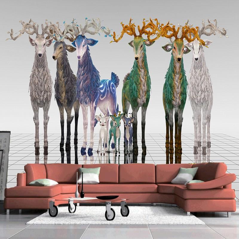 Dropship 3D Photo Wallpaper 3D Stereo Space Elk House Family Mural Living Room TV Background Wall Restaurant Mural Wallpaper, As pic
Dropship 3D Photo Wallpaper 3D Stereo Space Elk House Family Mural Living Room TV Background Wall Restaurant Mural Wallpaper, As pic