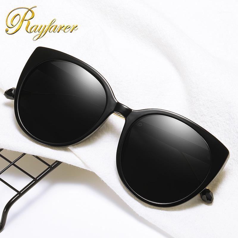 Women Polarized Mirror Metal Sunglasses Eyewear UV400 Black Gray Pink Blue RFT202050N1