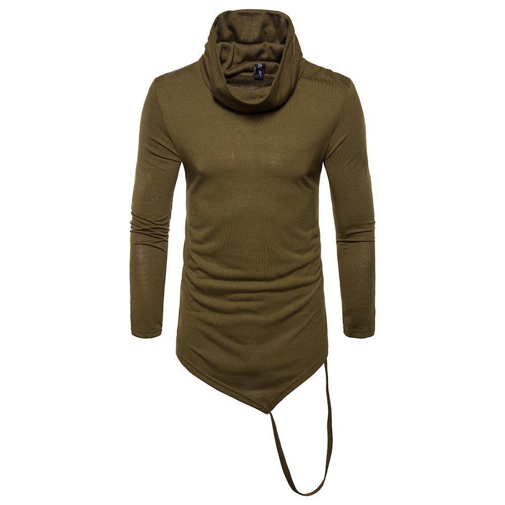 Men's Autumn T-Shirt Man Casual Round Neck Long Sleeve Tshirts 201202
