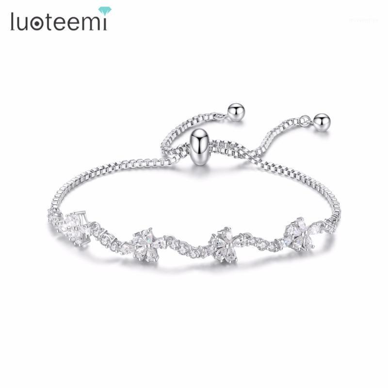 LUOTEEMI 2020 Fashion Adjustable Bracelets For Women Pulseras Mujer Wedding CZ Crystal Charm Jewelry Femme Party Friend Gift1
LUOTEEMI 2020 Fashion Adjustable Bracelets For Women Pulseras Mujer Wedding CZ Crystal Charm Jewelry Femme Party Friend Gift1