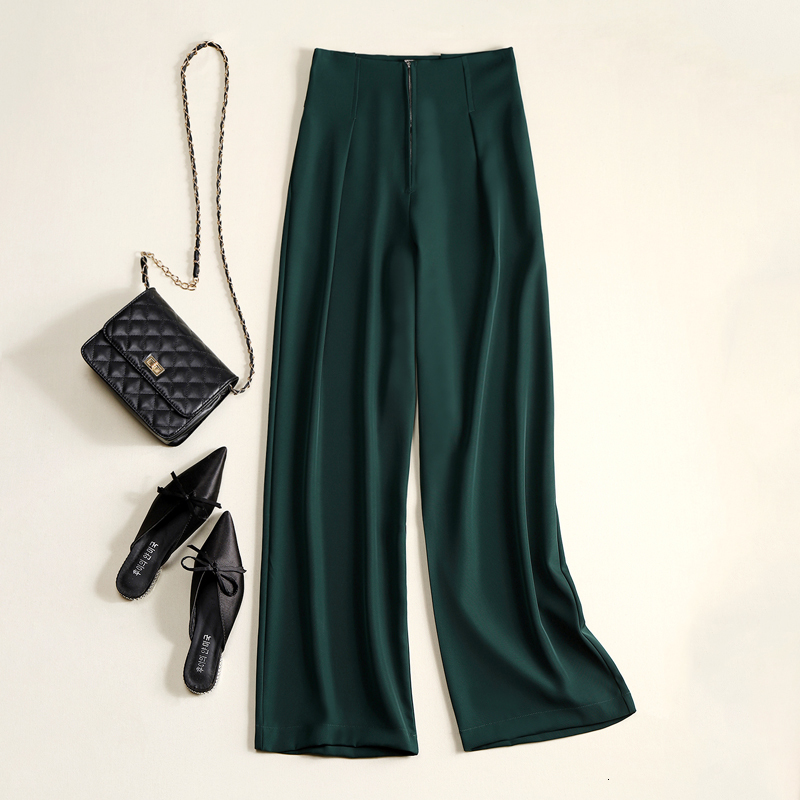 2021 Wide Leg Women' Spring Summer New Korean Elegant Ladies Suit Pants Solid Female Casual High Waist Long Trousers Y101 Ly0k, Black
2021 Wide Leg Women' Spring Summer New Korean Elegant Ladies Suit Pants Solid Female Casual High Waist Long Trousers Y101 Ly0k, Black