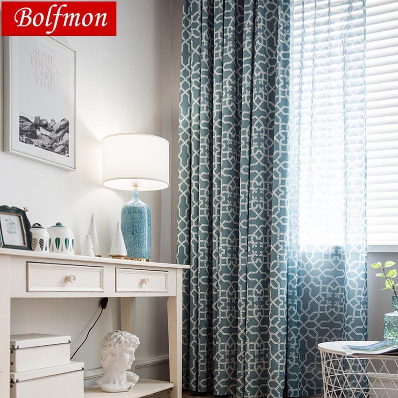 ECO Cotton Polyester Fabric Custom Half Shading Morden Blue Fashion Window Curtains for Living Room Navy Sheer Tulle Treatment1
ECO Cotton Polyester Fabric Custom Half Shading Morden Blue Fashion Window Curtains for Living Room Navy Sheer Tulle Treatment1