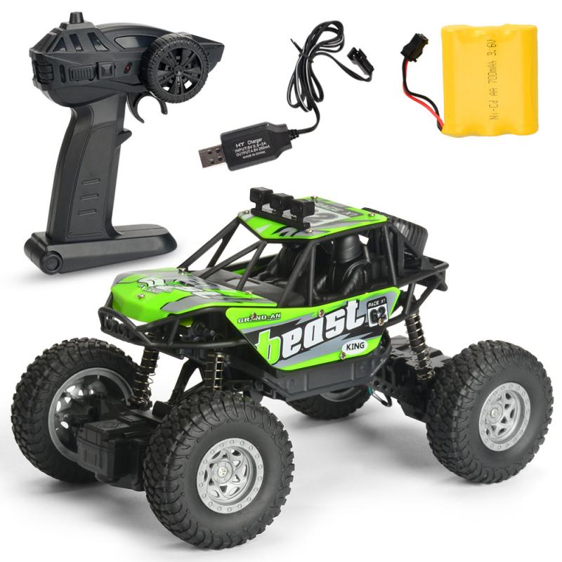 RC Car 4WD 2.4ghz Climbing Car 4x4 Double Motors Bigfoot Car Remote Control Model Off-road Vehicle Toy For Xmas Gfit
RC Car 4WD 2.4ghz Climbing Car 4x4 Double Motors Bigfoot Car Remote Control Model Off-road Vehicle Toy For Xmas Gfit