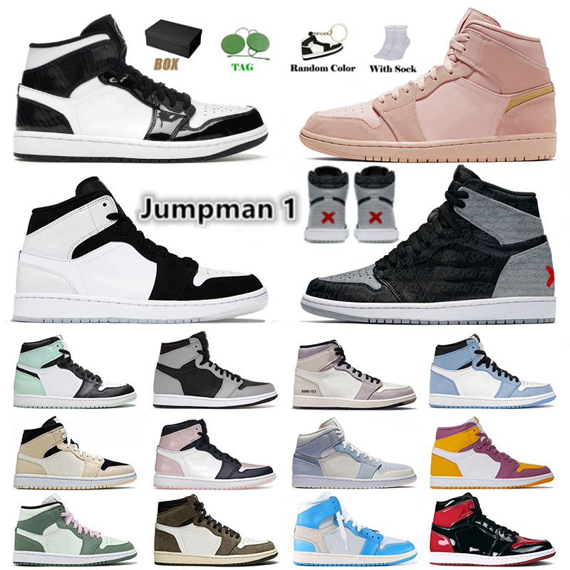 Basketball Shoes Jumpman 1 1s Mens Womens Designer Heritage Banned Panda High OG Dark Mocha Cactus Jack Unc Mid Dutch Green Carbon Fiber Sneakers Trainers, # atmosphere 36-46
Basketball Shoes Jumpman 1 1s Mens Womens Designer Heritage Banned Panda High OG Dark Mocha Cactus Jack Unc Mid Dutch Green Carbon Fiber Sneakers Trainers, # atmosphere 36-46