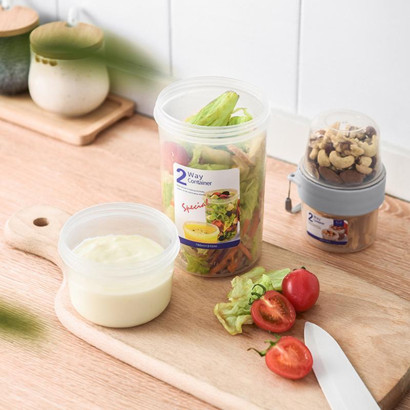 Double Layer Nuts Cereal Transparent PP Sealed Vegetable Salad Home Kitchen Fruit Container Moistureproof Storage Jar1
Double Layer Nuts Cereal Transparent PP Sealed Vegetable Salad Home Kitchen Fruit Container Moistureproof Storage Jar1