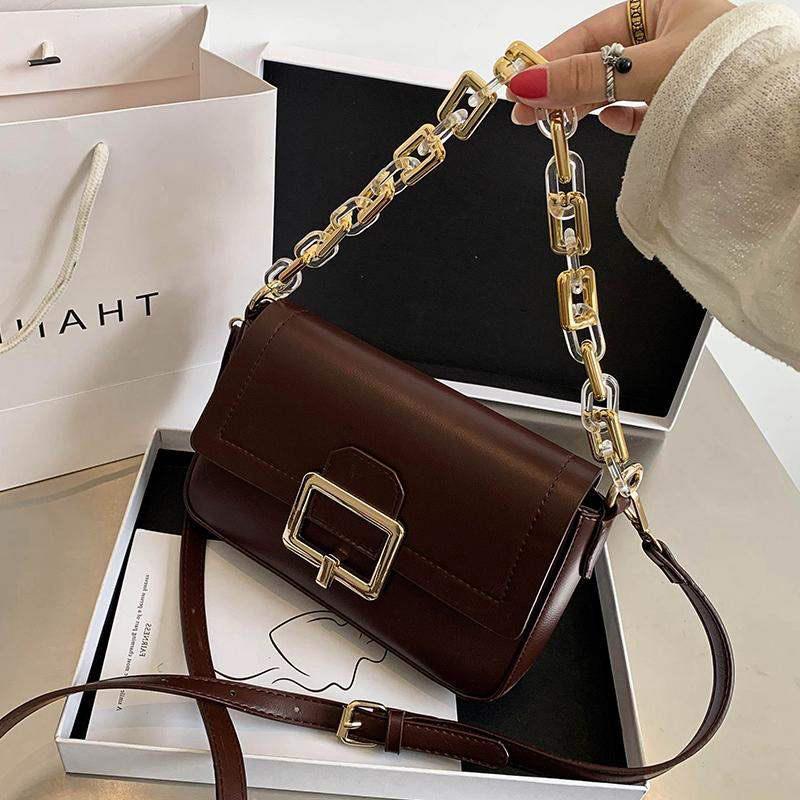Fashion Chain Armpit Bags 2021 New High Quality PU Leather Women's Designer Shoulder Handbags Female Trend Travel Crossbody Bags, Beige
Fashion Chain Armpit Bags 2021 New High Quality PU Leather Women's Designer Shoulder Handbags Female Trend Travel Crossbody Bags, Beige