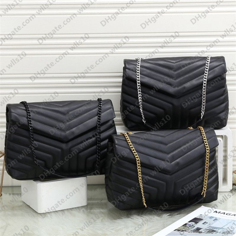 Women Bag Handbag Fashion shoulder bag genuine leather Women handbags High quality classic chain bag Messenger bags 32cm and 25cm YB23, Gold
Women Bag Handbag Fashion shoulder bag genuine leather Women handbags High quality classic chain bag Messenger bags 32cm and 25cm YB23, Gold