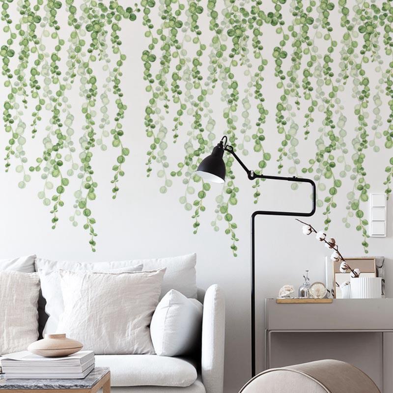 New Fresh Green Leaves Wall Stickers Self-Adhesive Wall Stickers Home Background Decoration for Living Room and Bedroom
New Fresh Green Leaves Wall Stickers Self-Adhesive Wall Stickers Home Background Decoration for Living Room and Bedroom
