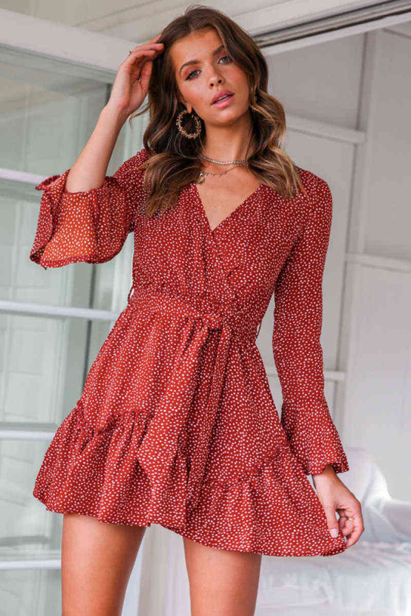 Party Casual Dre Plu Size Summer Women Boho Ruffle e Dot Flare Long Sleeve Vintage Woman v Neck Bandage Cocktail 220307, White;black
Party Casual Dre Plu Size Summer Women Boho Ruffle e Dot Flare Long Sleeve Vintage Woman v Neck Bandage Cocktail 220307, White;black