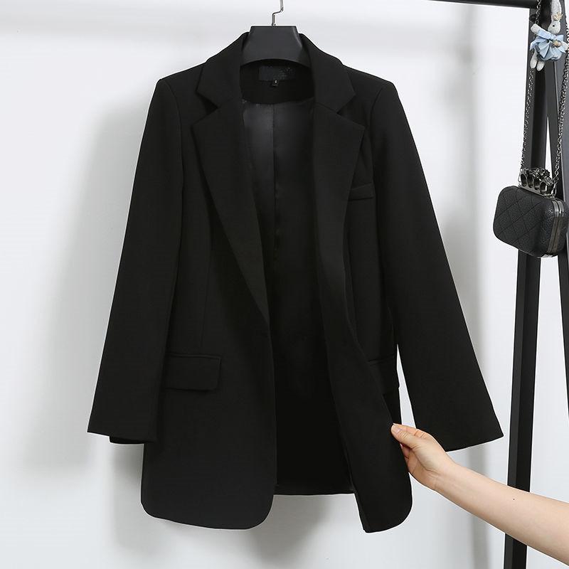 2020 fashion black Blazer Jackets Women' Suit Jacket casual Spring Autumn Coats British Workwear Long Blazers Outerwear V1225
2020 fashion black Blazer Jackets Women' Suit Jacket casual Spring Autumn Coats British Workwear Long Blazers Outerwear V1225