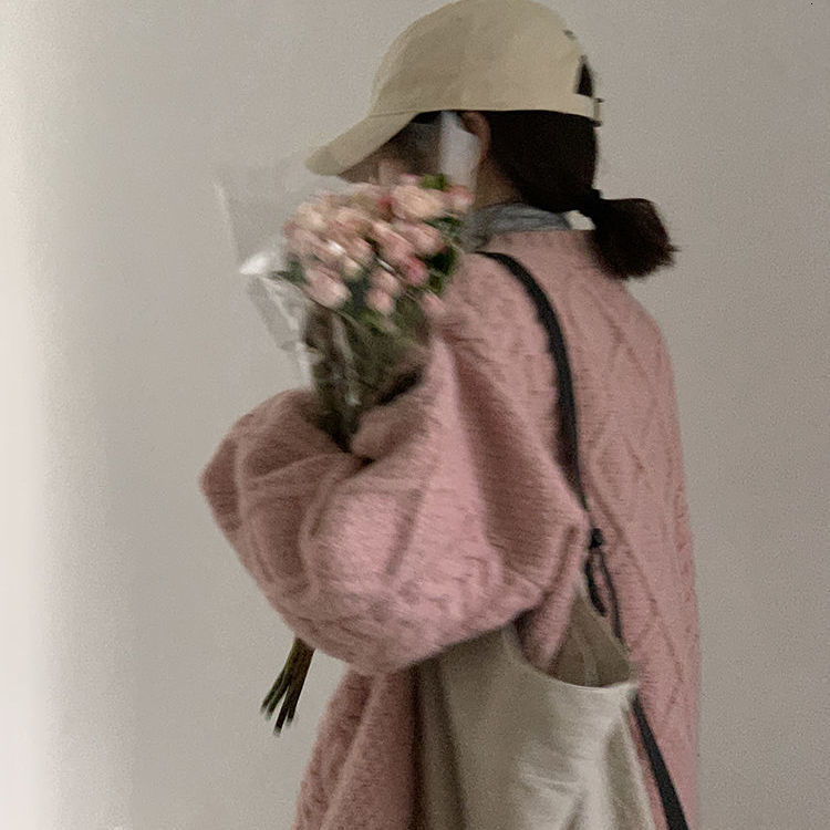 2021 Back Torsion Sweater Winter New Lazy Wind Solid Bottoming Female Mesh Tide L9PW, Pink
2021 Back Torsion Sweater Winter New Lazy Wind Solid Bottoming Female Mesh Tide L9PW, Pink
