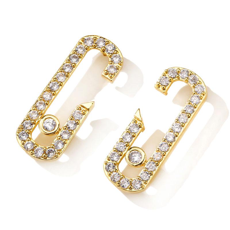 Stud UILZ Exquisite Korean Style Geometric C Earrings White Gold Color Micro Paved Cubic Zircon Fashion Women UE2480
Stud UILZ Exquisite Korean Style Geometric C Earrings White Gold Color Micro Paved Cubic Zircon Fashion Women UE2480