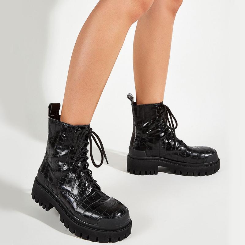GIGIFOX 2020 Top Quality Design Platform Autumn Winter Shoes Women Fashionable work outdoor Shoes Boots Female1, Black
GIGIFOX 2020 Top Quality Design Platform Autumn Winter Shoes Women Fashionable work outdoor Shoes Boots Female1, Black