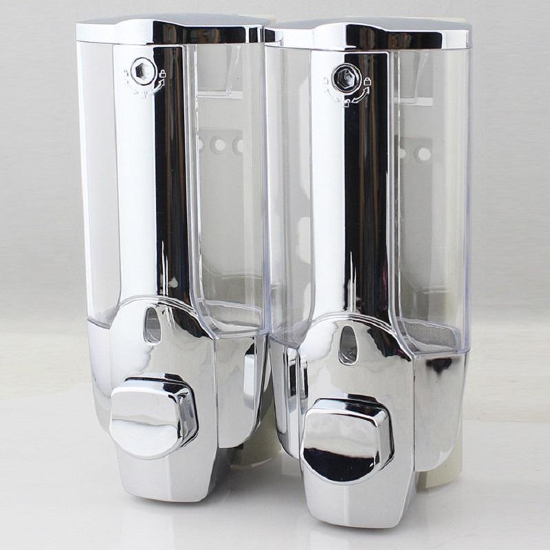 New Single/Double Shower Soap Dispenser Wall Mounted Liquid Soap Shampoo Dispenser dispensador de jabon distributeur de savon
New Single/Double Shower Soap Dispenser Wall Mounted Liquid Soap Shampoo Dispenser dispensador de jabon distributeur de savon