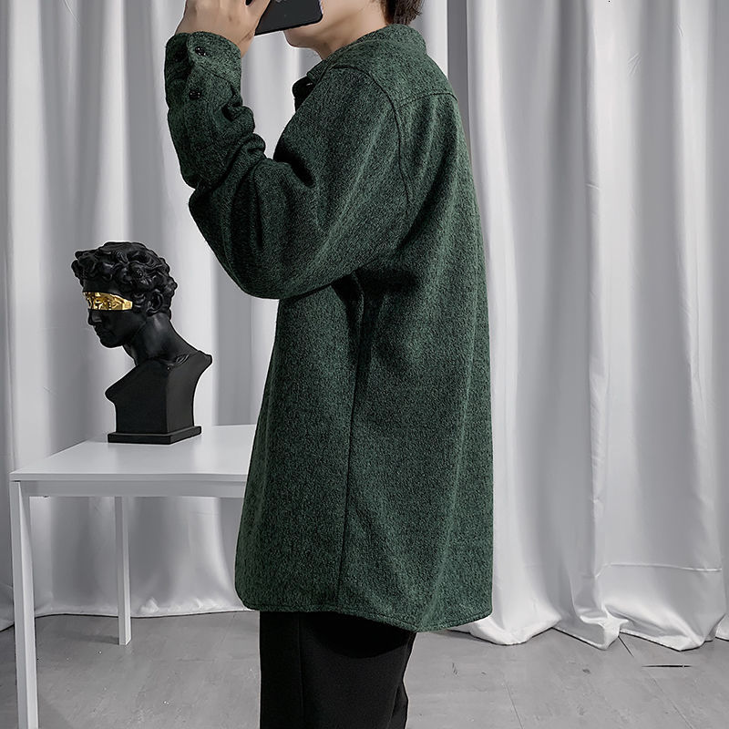 New 2021 Long-sleeve Spring and Fall Wool Size M-5xl Male Shirt From All Games Thin Jacket 0NUX, Khaki. 
New 2021 Long-sleeve Spring and Fall Wool Size M-5xl Male Shirt From All Games Thin Jacket 0NUX, Khaki.