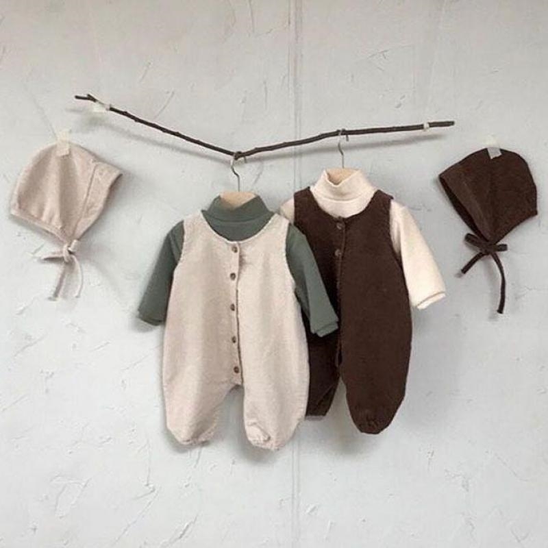 Toddler Boys Jumpsuit Sleeveless Romper Kids Overalls Autumn Clothes For Baby Cotton Corduroy Girls Jumpsuits Outfits 201028, Brown shirt 
Toddler Boys Jumpsuit Sleeveless Romper Kids Overalls Autumn Clothes For Baby Cotton Corduroy Girls Jumpsuits Outfits 201028, Brown shirt