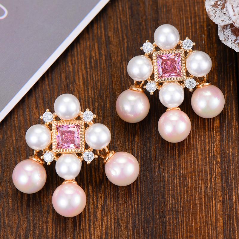 GODKI 30MM Luxury Spring Pink Dangle Earrings For Women Wedding Cubic Zircon Crystal Dubai Bridal Earrings Fashion Jewelry 2020
GODKI 30MM Luxury Spring Pink Dangle Earrings For Women Wedding Cubic Zircon Crystal Dubai Bridal Earrings Fashion Jewelry 2020