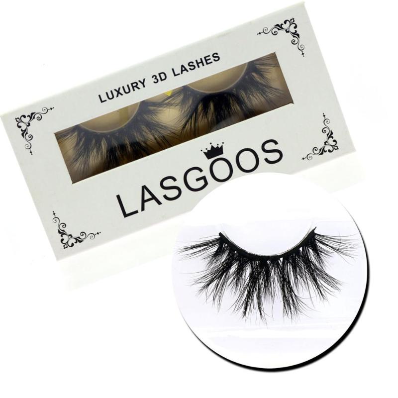 LASGOOS 2 Pairs Boxed Mink Hair 24mm Long False Eyelashes Lashes Lines Lady Fairy Crisscross Eye Lashes Extension Strips B87
LASGOOS 2 Pairs Boxed Mink Hair 24mm Long False Eyelashes Lashes Lines Lady Fairy Crisscross Eye Lashes Extension Strips B87