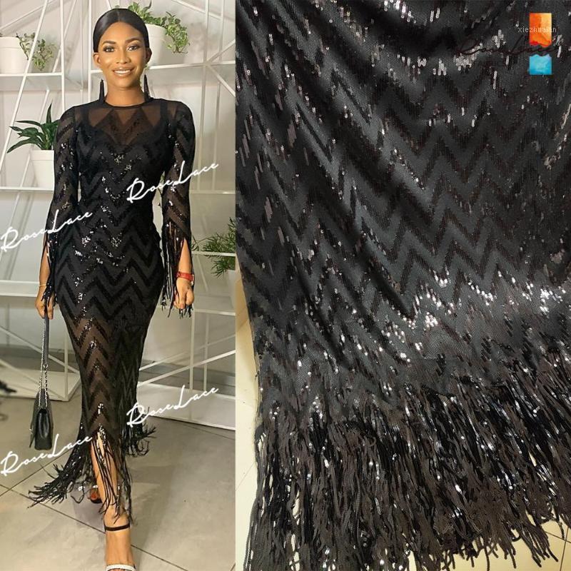 Tassels Sequins Style African Net Lace Elastic Fabrics 2020 High Quality Sequined Embroidered Mesh Lace Material Wedding Fabrics1
Tassels Sequins Style African Net Lace Elastic Fabrics 2020 High Quality Sequined Embroidered Mesh Lace Material Wedding Fabrics1