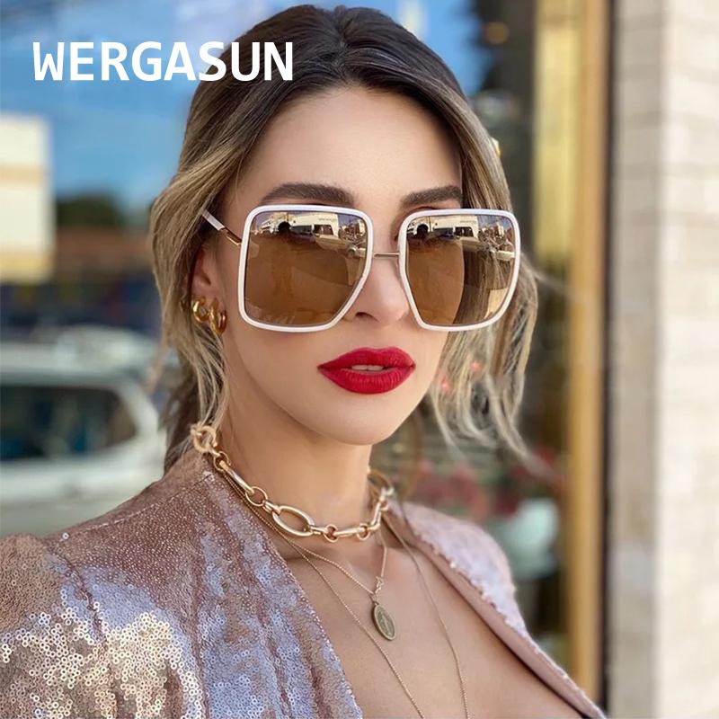 Sunglasses WERGASUN 2021 Fashion Square Women Brand Designer Vintage Sun Glasses Female Shades UV400
Sunglasses WERGASUN 2021 Fashion Square Women Brand Designer Vintage Sun Glasses Female Shades UV400