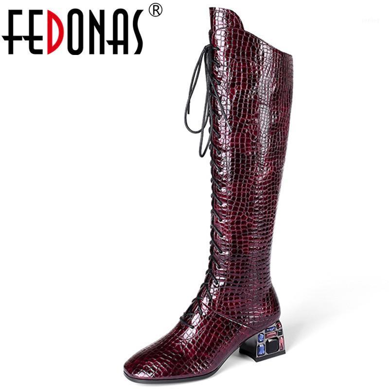 FEDONAS Plus Size Embossed Synthetic Leather Women Knee High Boots Rhinestone High Heels Night Club Shoes Woman New Riding Boots1, Black
FEDONAS Plus Size Embossed Synthetic Leather Women Knee High Boots Rhinestone High Heels Night Club Shoes Woman New Riding Boots1, Black