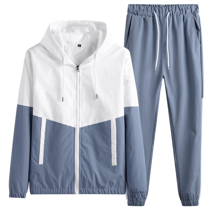 Two Pieces Hooded Hoodie Sets For Men Tracksuits Sportswear Mens Winter Clothing Patchwork Oversized Men Joggers Suit Sets, Topwhite
Two Pieces Hooded Hoodie Sets For Men Tracksuits Sportswear Mens Winter Clothing Patchwork Oversized Men Joggers Suit Sets, Topwhite